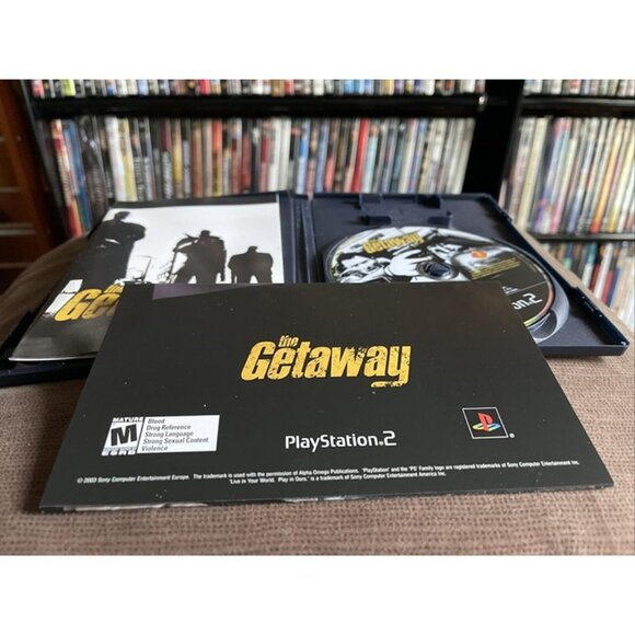 The Getaway Sony PlayStation 2 PS2 Game Complete With Manual & Poster - Picture 4 of 6